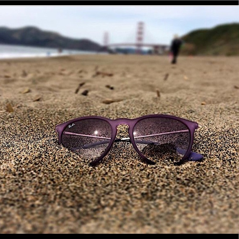 Purple Ray-Ban Sunglasses
